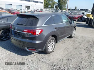 2016 Acura RDX Technology with VIN 5J8TB3H5XGL014829, listed as a IAAI auction lot 42455075 with 163,493 mi miles and . Bid and sale history available at DreamBid. Image 4.