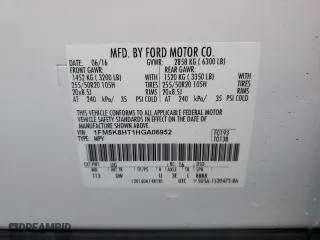 2017 Ford Explorer Platinum with VIN 1FM5K8HT1HGA06952, listed as a Copart auction lot 88350455 with 106,083 mi miles and Salvage Title. Bid and sale history available at carsss.com. Image 14.