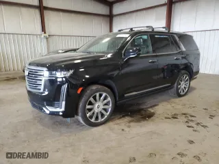 2022 Cadillac Escalade Premium Luxury Platinum with VIN 1GYS4DKLXNR273696, listed as a Copart auction lot 78257254 with 25,274 mi miles and Salvage Title. Bid and sale history available at carsss.com. Image 1.