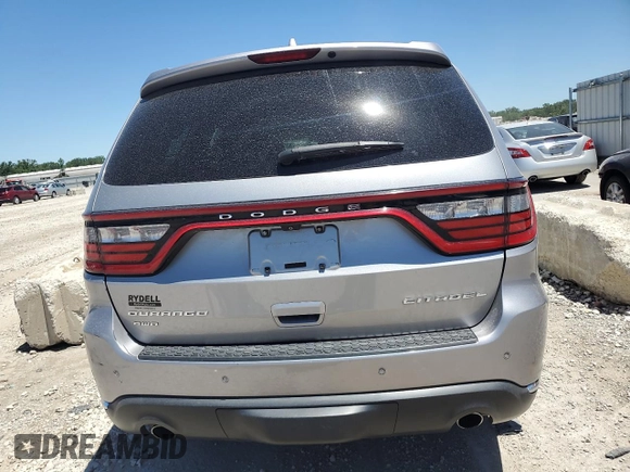 2014 Dodge Durango Citadel with VIN 1C4SDJETXEC451206, listed as a Copart auction lot 57917044 with 139,200 mi miles and Salvage Title. Bid and sale history available at DreamBid. Image 6.