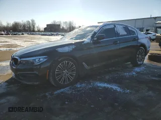 2019 BMW 5 Series 540i xDrive with VIN WBAJE7C50KWW12766, listed as a Copart auction lot 41786245 with 73,495 mi miles and Salvage Title. Bid and sale history available at carsss.com. Image 1.