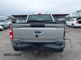 2022 Ford F-150 XL with VIN 1FTMF1CP3NKD75522, listed as a IAAI auction lot 41172250 with 42,956 mi miles. Bid and sale history available at carsss.com. Image 6.