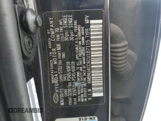 2012 Hyundai Veracruz Limited with VIN KM8NU4CC6CU187115, listed as a Copart auction lot 55298735 with 288,130 mi miles and Clean Title. Bid and sale history available at DreamBid. Image 13.