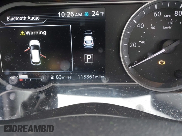 2019 Nissan Kicks S with VIN 3N1CP5CU0KL542096, listed as a IAAI auction lot 41390268 with 115,861 mi miles and . Bid and sale history available at carsss.com. Image 15.