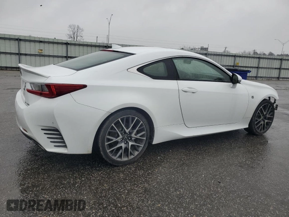 2015 Lexus RC 350 F Sport z VIN JTHHE5BC8F5004655, wystawiony jako Copart lot #44227755 z przebiegiem 120 964 mil mil oraz Szkody całkowita. Historia ofert i sprzedaży dostępna na DreamBid. Obrazek 3.