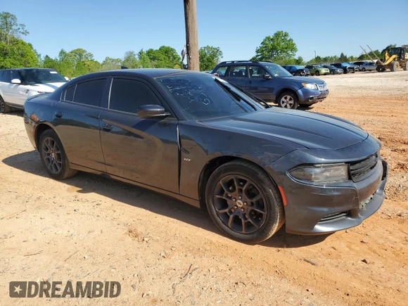 2018 Dodge Charger GT with VIN 2C3CDXJG4JH181255, listed as a Copart auction lot 53471615 with 181,948 mi miles and Salvage Title. Bid and sale history available at DreamBid. Image 4.