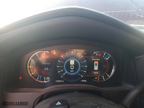 2020 Cadillac Escalade Premium Luxury with VIN 1GYS4CKJ7LR102961, listed as a Copart auction lot 48673875 with 142,808 mi miles and Salvage Title. Bid and sale history available at carsss.com. Image 9.