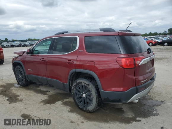 2018 GMC Acadia SLT with VIN 1GKKNMLS3JZ175214, listed as a Copart auction lot 54836855 with 144,693 mi miles and Salvage title. Bid and sale history available at DreamBid. Image 2.