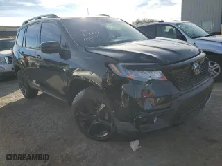 2021 Honda Passport Elite with VIN 5FNYF8H07MB018636, listed as a Copart auction lot 79120503 with 20,114 mi miles. Bid and sale history available at carsss.com. Image 4.