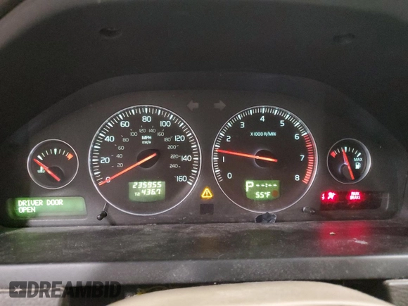 2009 Volvo XC90 I6 with VIN YV4CZ982491504097, listed as a Copart auction lot 46573165 with 235,955 mi miles and Salvage Title. Bid and sale history available at carsss.com. Image 9.