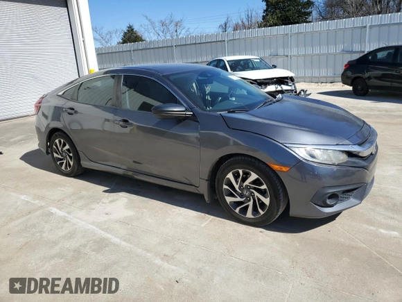 2016 Honda Civic Sedan EX with VIN 19XFC2F88GE050494, listed as a Copart auction lot 47212305 with 117,883 mi miles and Salvage Title. Bid and sale history available at carsss.com. Image 4.