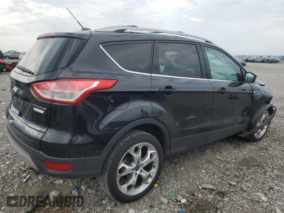 2013 Ford Escape Titanium with VIN 1FMCU0J90DUD84886, listed as a Copart auction lot 57292254 with 158,149 mi miles and Non repairable. Bid and sale history available at DreamBid. Image 3.