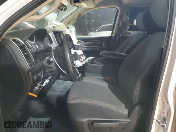 2019 Ram 2500 Big Horn with VIN 3C6UR5DJ6KG684520, listed as a Copart auction lot 87304884 with 0 mi miles and Salvage Title. Bid and sale history available at carsss.com. Image 7.