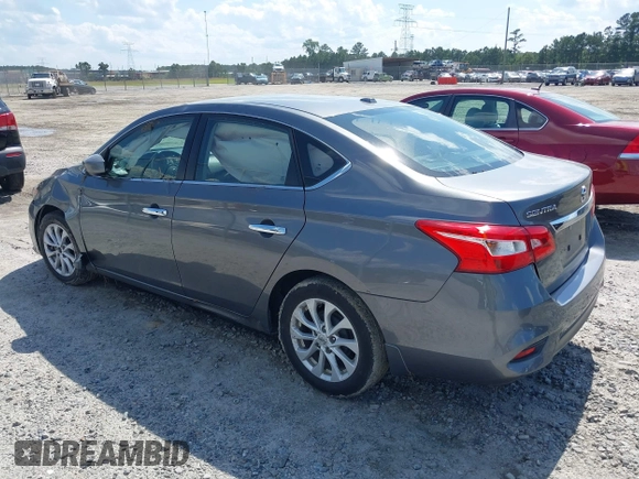 2019 Nissan Sentra SV with VIN 3N1AB7AP7KY255646, listed as a IAAI auction lot 39419789 with 118,216 mi miles and . Bid and sale history available at DreamBid. Image 3.