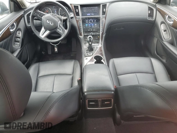 2019 Infiniti Q50 Luxe с VIN JN1EV7ARXKM552889, выставлен на аукционе Copart как лот 60649415 с пробегом 58 128 миль миль и Списание • Salvage title. История ставок и продаж доступна на DreamBid. Изображение 8.