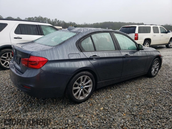 2016 BMW 3 Series 320i with VIN WBA8A9C57GK618858, listed as a Copart auction lot 45157415 with 124,347 mi miles and Salvage Title. Bid and sale history available at carsss.com. Image 3.