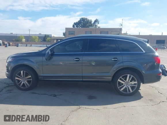 2015 Audi Q7 Premium Plus with VIN WA1LGAFE2FD002426, listed as a IAAI auction lot 42004603 with 84,793 mi miles and . Bid and sale history available at DreamBid. Image 13.