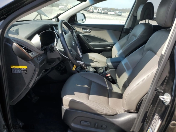2017 Hyundai Santa Fe Limited Ultimate with VIN KM8SRDHF2HU247230, listed as a Copart auction lot 49031275 with 117,115 mi miles and Salvage Title. Bid and sale history available at carsss.com. Image 7.