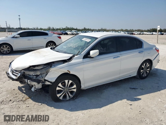 2015 Honda Accord LX with VIN 1HGCR2F38FA225612, listed as a Copart auction lot 47262415 with 129,228 mi miles and Salvage Title. Bid and sale history available at DreamBid. Image 1.