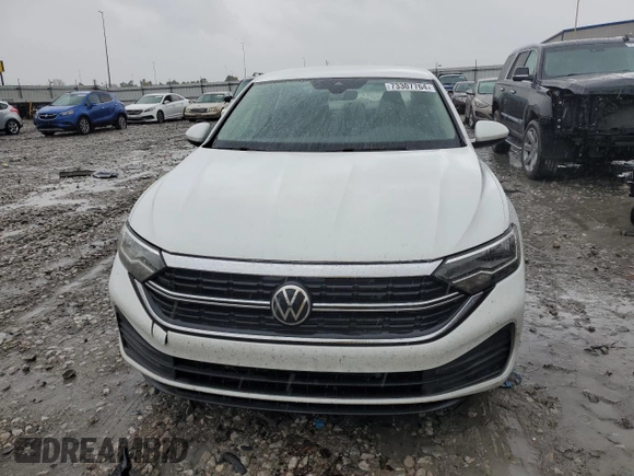 2023 Volkswagen Jetta S with VIN 3VW4M7BU4PM008220, listed as a Copart auction lot 73307764 with 58,386 mi miles and Salvage title. Bid and sale history available at DreamBid. Image 5.