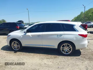 2014 Infiniti QX60 with VIN 5N1AL0MM5EC515117, listed as a IAAI auction lot 41995201 with 177,988 mi miles and . Bid and sale history available at carsss.com. Image 15.