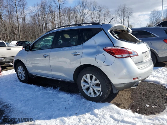 2012 Nissan Murano SV with VIN JN8AZ1MW4CW226675, listed as a Copart auction lot 43904425 with 157,568 mi miles and Salvage Title. Bid and sale history available at carsss.com. Image 2.