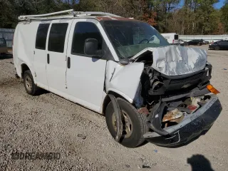 2003 Chevrolet Express Cargo z VIN 1GCFG15X531108386, wystawiony jako Copart lot #50409364 z przebiegiem Nie podano mil oraz Szkoda całkowita • Salvage title. Historia ofert i sprzedaży dostępna na DreamBid. Obrazek 4.