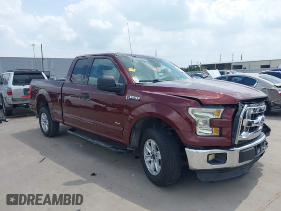 2015 Ford F-150 XL with VIN 1FTEX1CP3FFB68429, listed as a IAAI auction lot 42430717 with 110,711 mi miles and . Bid and sale history available at DreamBid. Image 1.