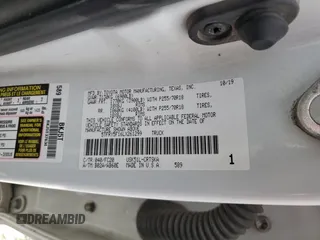 2020 Toyota Tundra 2WD SR with VIN 5TFRY5F16LX261299, listed as a Copart auction lot 70020474 with 73,454 mi miles and Salvage Title. Bid and sale history available at carsss.com. Image 12.