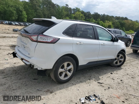 2015 Ford Edge SE with VIN 2FMTK4G80FBC08229, listed as a Copart auction lot 55768755 with 165,368 mi miles and Salvage title. Bid and sale history available at DreamBid. Image 3.