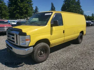 2012 Ford Econoline Cargo Commercial z VIN 1FTNE2ELXCDA87344, wystawiony jako Copart lot #57315465 z przebiegiem 268 716 mil mil oraz Szkody całkowita. Historia ofert i sprzedaży dostępna na DreamBid. Obrazek 1.