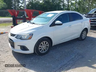 2017 Chevrolet Sonic LT with VIN 1G1JD5SHXH4132396, listed as a IAAI auction lot 42394041 with 106,893 mi miles and . Bid and sale history available at DreamBid. Image 2.