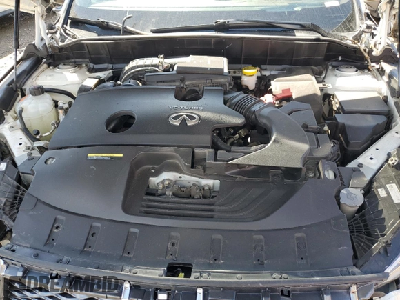 2022 Infiniti QX50 AUTOGRAPH with VIN 3PCAJ5DBXNF109603, listed as a Copart auction lot 53852894 with 43,803 mi miles and Salvage Title. Bid and sale history available at carsss.com. Image 11.