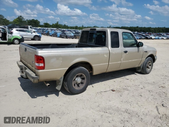 2002 Ford Ranger XLT Appearance with VIN 1FTYR44E32TA51614, listed as a Copart auction lot 61653905 with 194,762 mi miles and Salvage title. Bid and sale history available at DreamBid. Image 3.