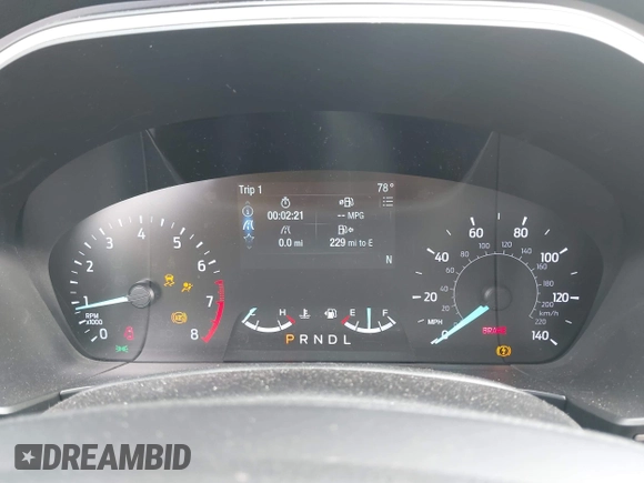 2020 Ford Escape SE with VIN 1FMCU9G67LUB31208, listed as a IAAI auction lot 42632751 with 32,050 mi miles and . Bid and sale history available at DreamBid. Image 7.