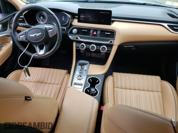 2022 Genesis G70 2.0T с VIN KMTG34TA3NU087864, выставлен на аукционе Copart как лот 51462885 с пробегом 20 213 миль миль и Списание • Salvage title. История ставок и продаж доступна на DreamBid. Изображение 8.