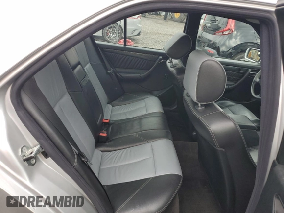 2000 Mercedes-Benz C 230 Kompressor with VIN WDBHA24G4YA844257, listed as a Copart auction lot 44224395 with Not Provided miles and Salvage Title. Bid and sale history available at carsss.com. Image 10.