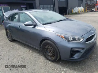 2021 Kia Forte LXS with VIN 3KPF24AD6ME276581, listed as a Copart auction lot 60495244 with 48,540 mi miles and Salvage Title. Bid and sale history available at DreamBid. Image 4.