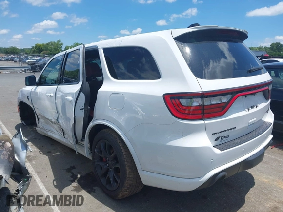 2024 Dodge Durango SRT Hellcat Premium with VIN 1C4SDJH9XRC193839, listed as a IAAI auction lot 42502288 with 15,182 mi miles and . Bid and sale history available at DreamBid. Image 15.