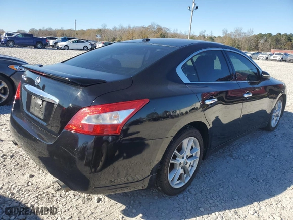 2009 Nissan Maxima 3.5 SV with VIN 1N4AA51E39C835942, listed as a Copart auction lot 86347874 with 199,104 mi miles and Salvage Title. Bid and sale history available at carsss.com. Image 3.