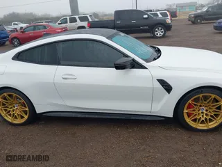 2023 BMW M4 Competition with VIN WBS33AZ04PCM35831, listed as a IAAI auction lot 41429211 with 20,162 mi miles. Bid and sale history available at carsss.com. Image 14.