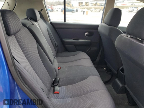 2009 Nissan Versa 1.8 SL with VIN 3N1BC13E79L430687, listed as a Copart auction lot 43637075 with 138,032 mi miles and Salvage Title. Bid and sale history available at carsss.com. Image 10.