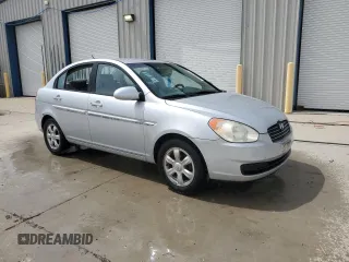 2006 Hyundai Accent GLS with VIN KMHCN46C46U048752, listed as a Copart auction lot 52930035 with 143,688 mi miles and Salvage title. Bid and sale history available at DreamBid. Image 4.