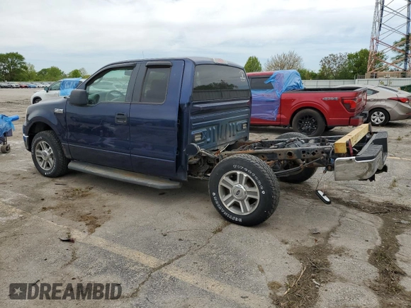 2007 Ford F-150 STX с VIN 1FTRX12W77FA86005, выставлен на аукционе Copart как лот 56883375 с пробегом 134 617 миль миль и Чистый • Clean title. История ставок и продаж доступна на DreamBid. Изображение 2.