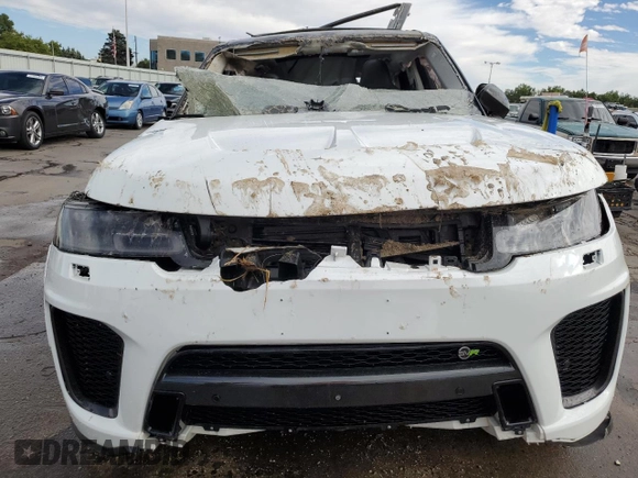 2019 Land Rover Range Rover Sport SVR with VIN SALWZ2SE7KA837743, listed as a Copart auction lot 71021264 with Not Provided miles and Salvage Title. Bid and sale history available at DreamBid. Image 5.