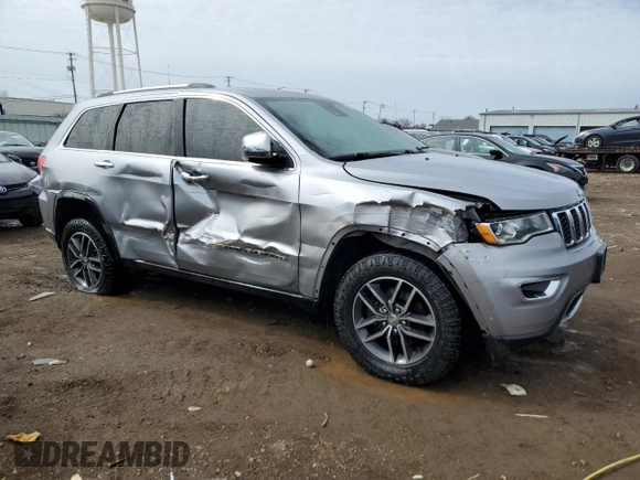 2018 Jeep Grand Cherokee Sterling Edition with VIN 1C4RJFBG1JC326231, listed as a Copart auction lot 49654255 with 160,118 mi miles and Salvage Title. Bid and sale history available at carsss.com. Image 4.