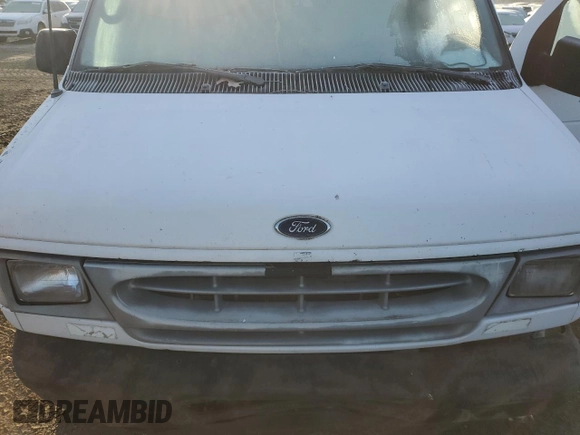 2001 Ford Econoline Cargo with VIN 1FTRE142X1HA65337, listed as a Copart auction lot 64150804 with 219,274 mi miles and Non Repairable. Bid and sale history available at DreamBid. Image 12.