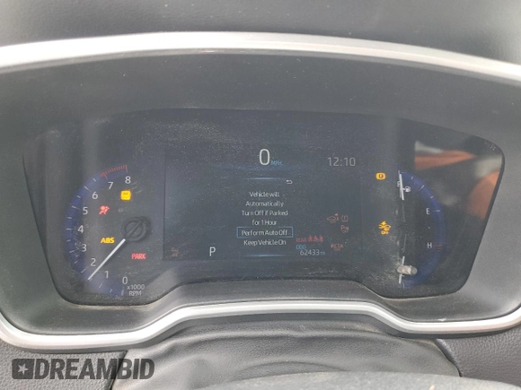 2022 Toyota Corolla Cross XLE с VIN 7MUDAAAG8NV029059, выставлен на аукционе Copart как лот 58739915 с пробегом 62 433 миль миль и Списание • Salvage title. История ставок и продаж доступна на DreamBid. Изображение 9.