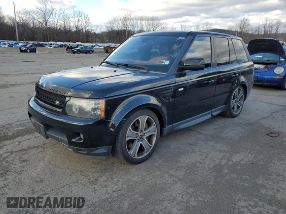 2012 Land Rover Range Rover Sport SC with VIN SALSH2E40CA741443, listed as a Copart auction lot 85862434 with 108,659 mi miles and Salvage Title. Bid and sale history available at carsss.com. Image 1.