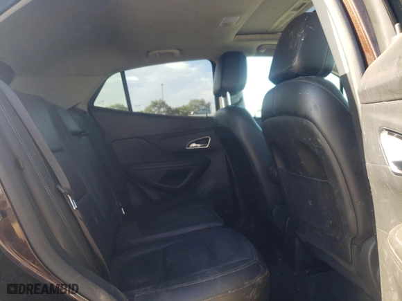 2016 Buick Encore Leather with VIN KL4CJCSB3GB572828, listed as a Copart auction lot 60502714 with 91,621 mi miles and Salvage Title. Bid and sale history available at carsss.com. Image 10.